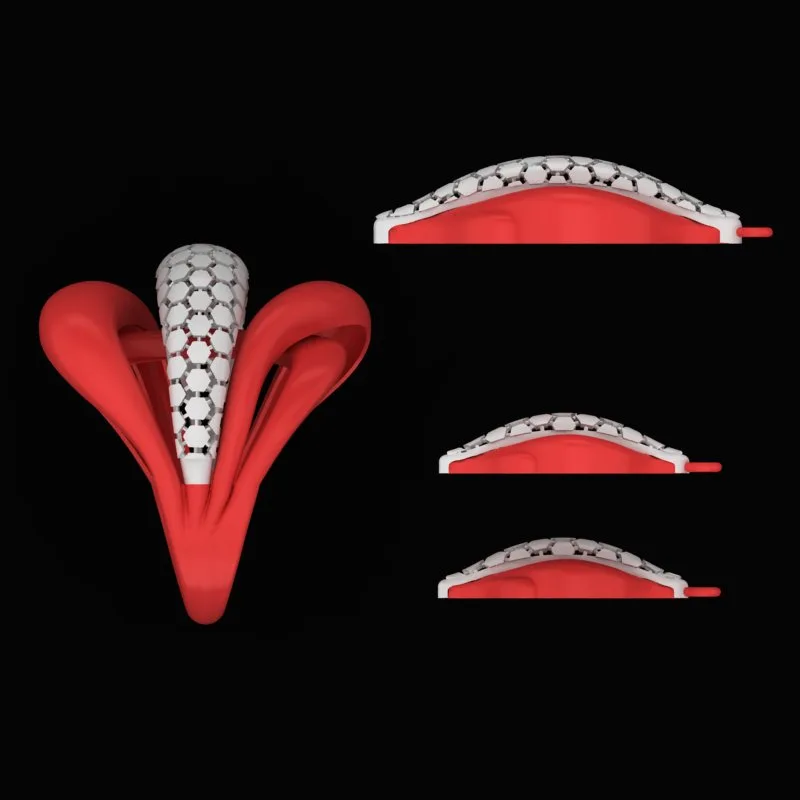 Cut Khor Half Set N-T-A-03 3D Model — image 4