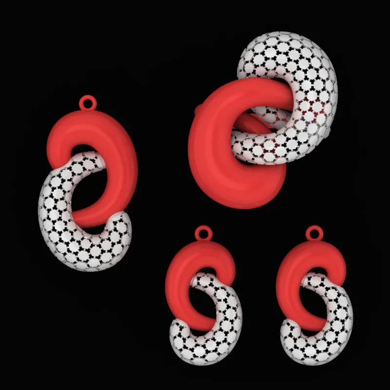 Cut Khor Half Set N-T-A-04 3D Model — image 2