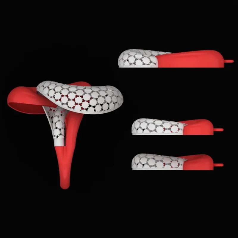 Cut Khor Half Set N-T-A-04 3D Model — image 4
