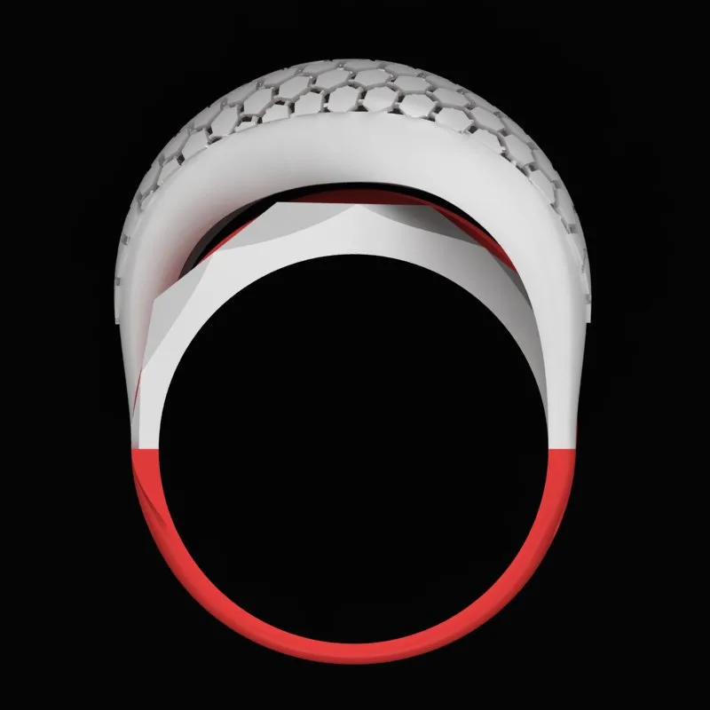Cut Khor Ring R-T-A-04 3D Model — image 3