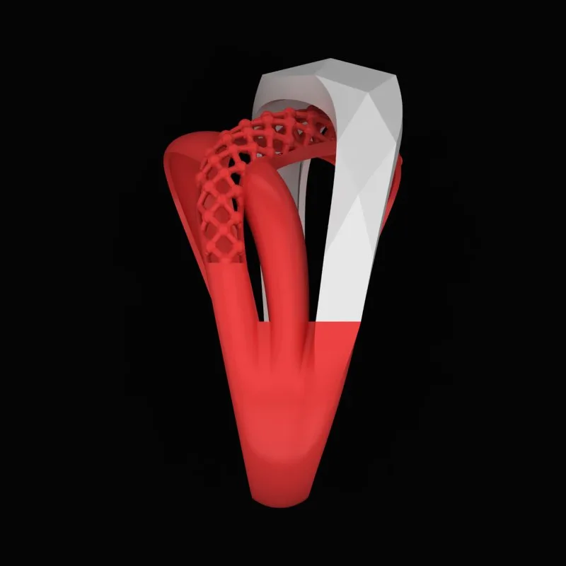Cut Khor Ring R-T-A-07 3D Model — image 4
