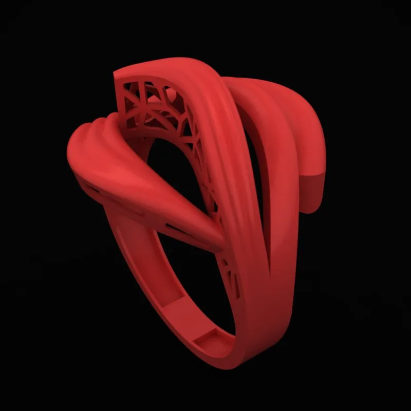 Kazhal Ring R-Kazhal-07 3D Model