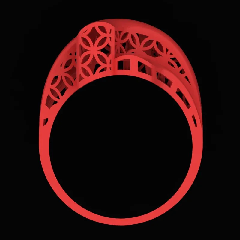 Kazhal Ring R-Kazhal-10 3D Model — image 4