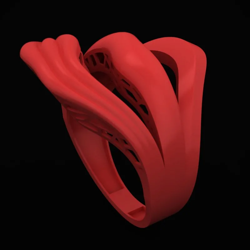 Kazhal Ring R-Kazhal-12 3D Model