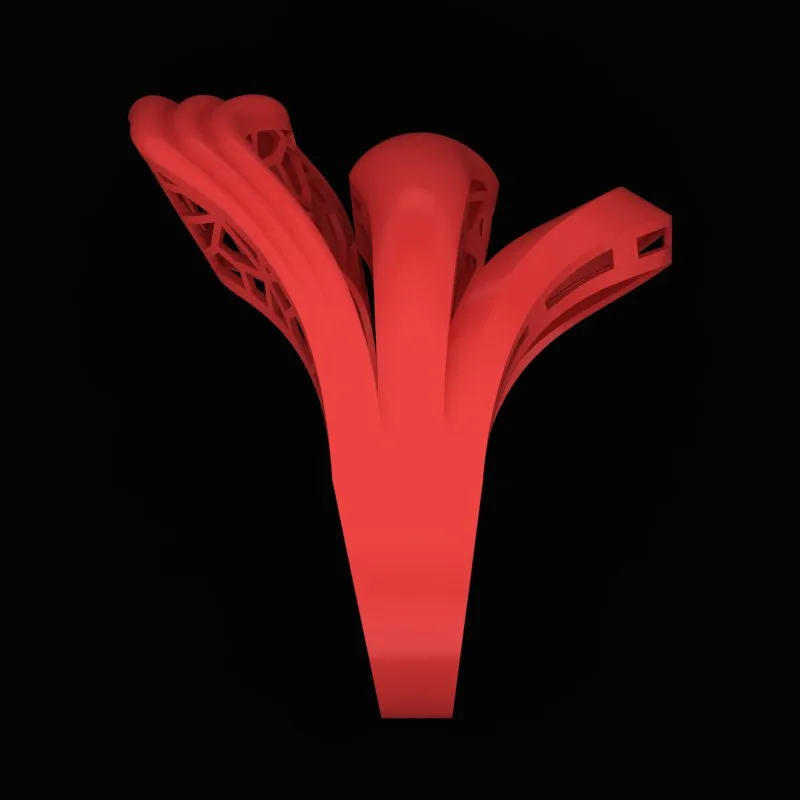 Kazhal Ring R-Kazhal-12 3D Model — image 4