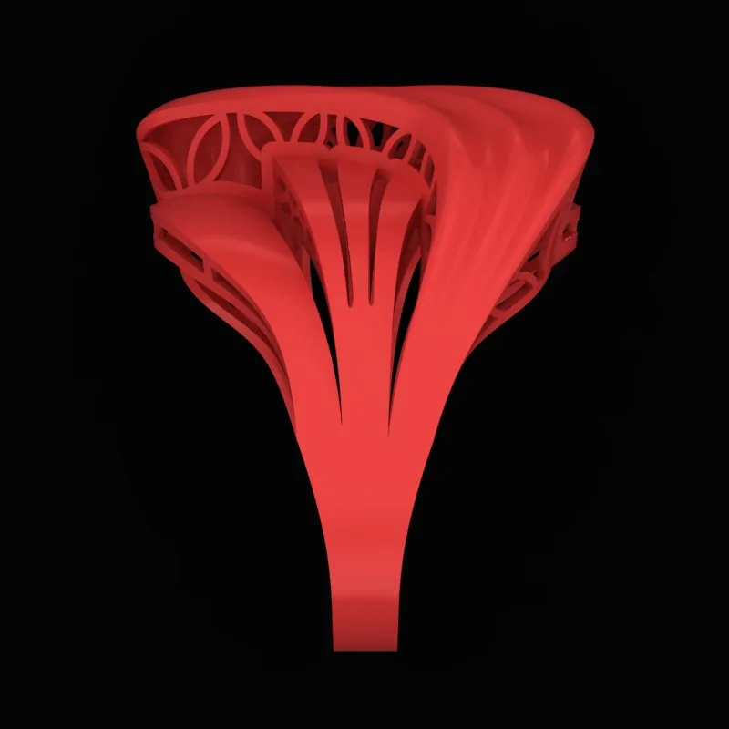 Kazhal Ring R-Kazhal-31 3D Model — image 4