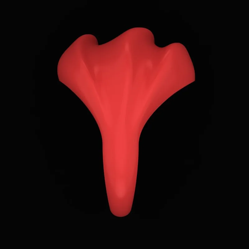 Matte Polished Ring R-M&B-12 3D Model — image 4