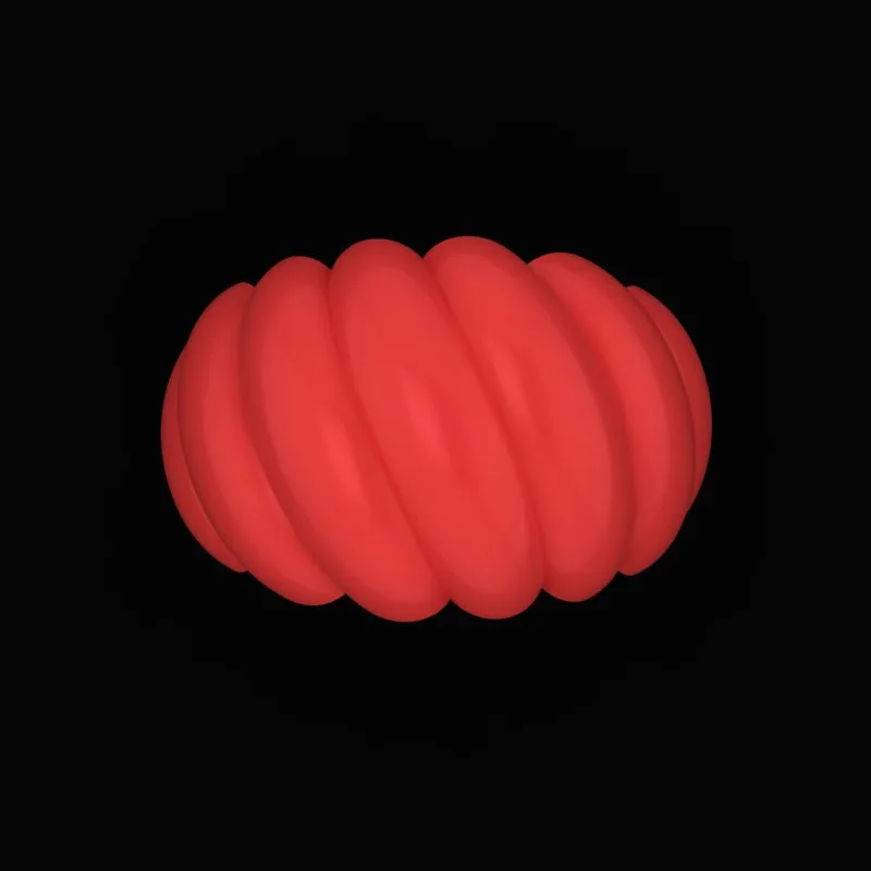 Matte Polished Ring R-M&B-16 3D Model — image 2