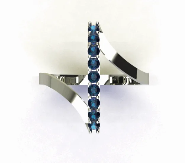 Stone Khor Ring Code 01 3D Model — image 1