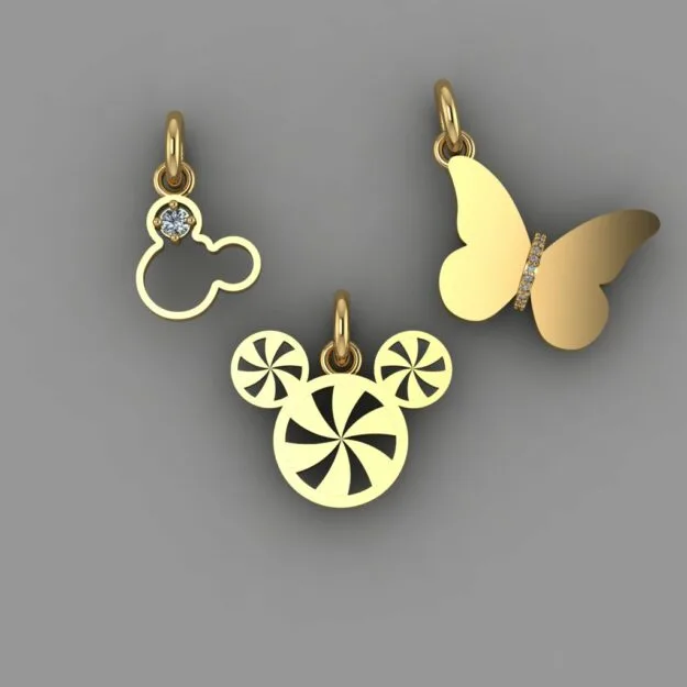 Kids Pendant 3D Model