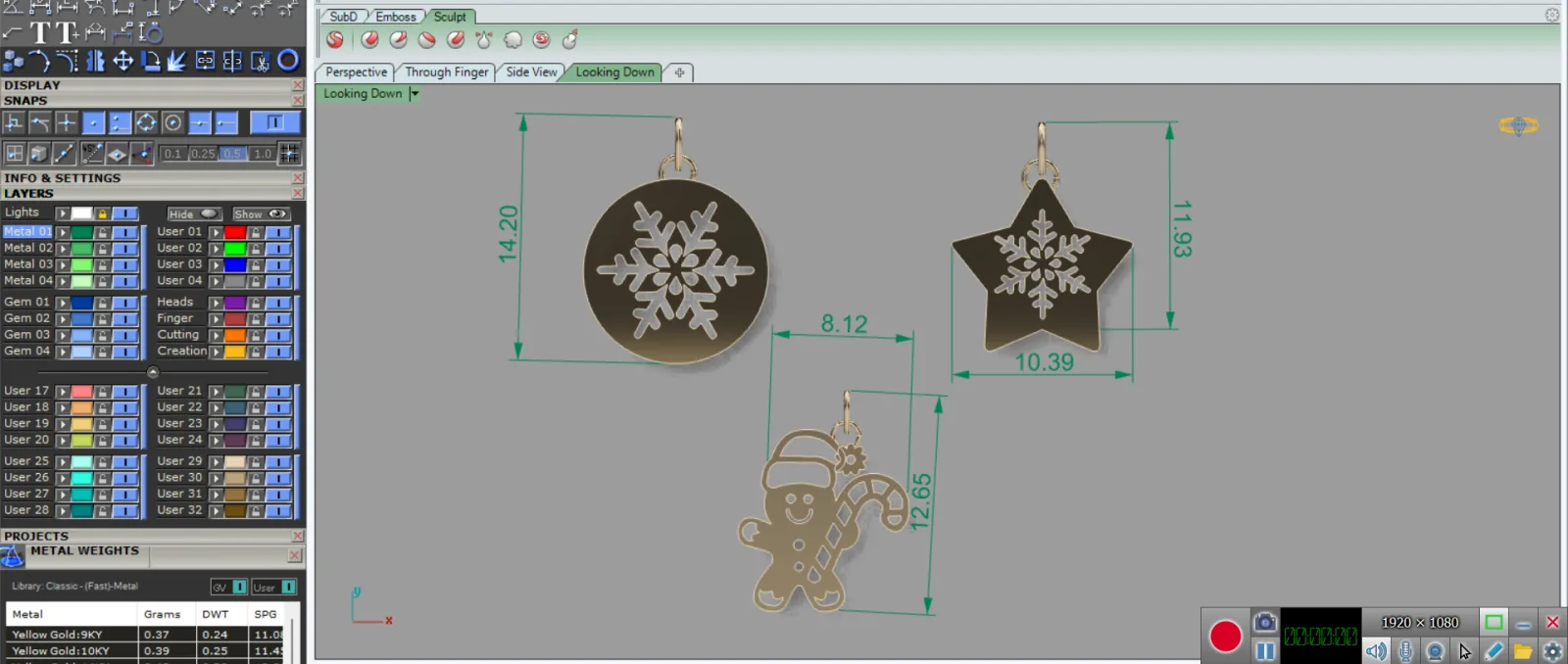 Karisms Pendant Collection 3D Model — image 6