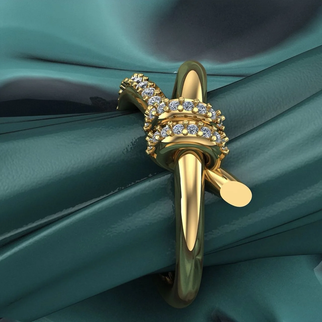 Tiffany Ring 3D Model — image 2