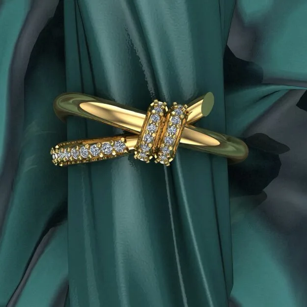 Tiffany Ring 3D Model — image 1
