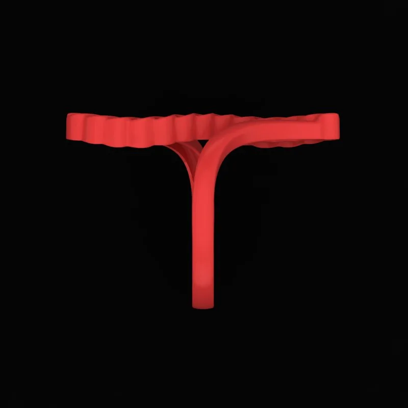 Minimal Ring R-Minimal-35 3D Model — image 4