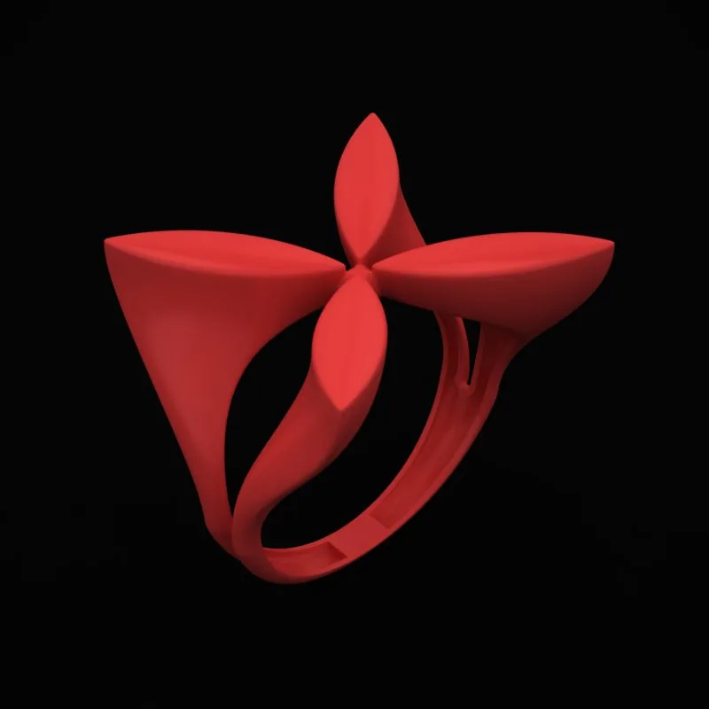 Minimal Ring R-Minimal-43 3D Model