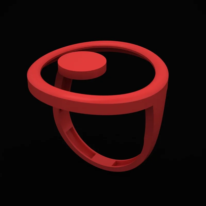 انگشتر مینیمال R-Minimal-48