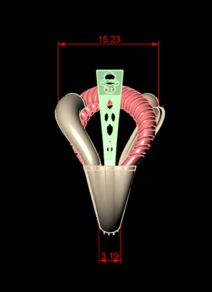 Chand Takeh Ring Code 22 3D Model — image 2