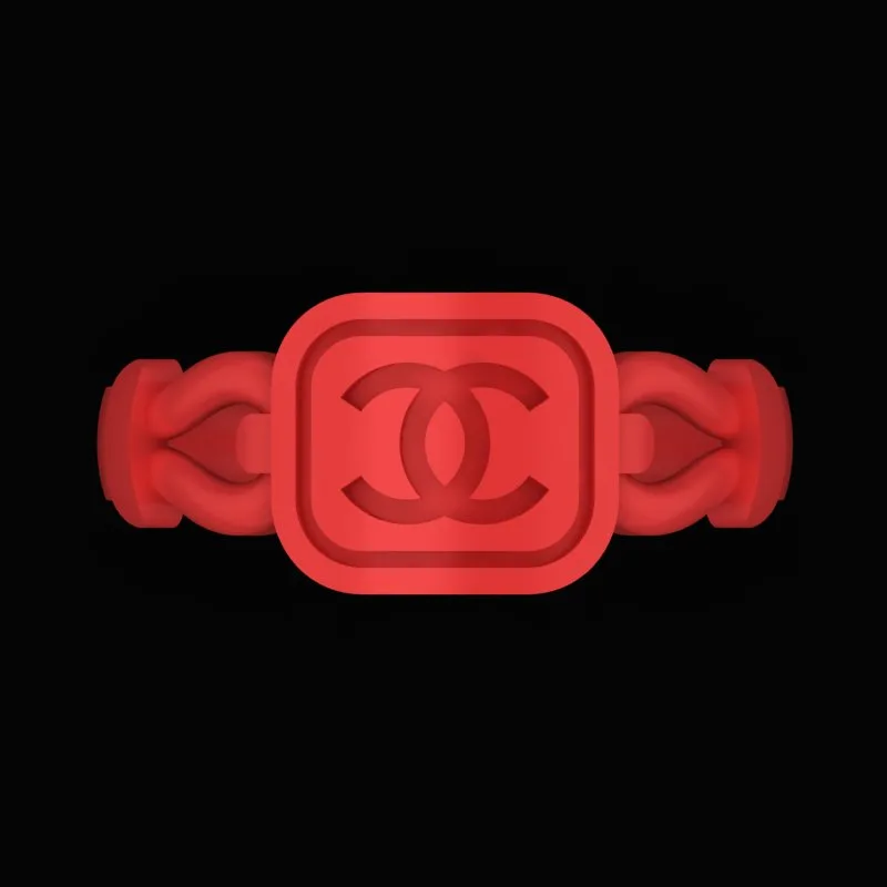 Minimal Enamel Khor Ring R-Minimal-59 3D Model — image 2