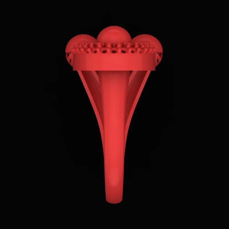 Tiffany Ring R-Tiffany-03 3D Model — image 4
