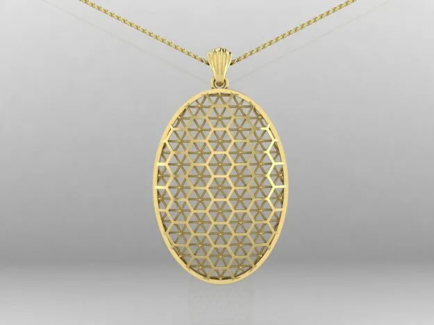 آویز بیضی فیوژن کد 2