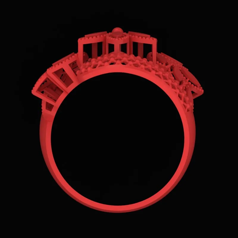 انگشتر تراش طرح مارکیز R-T-Marquise-13 — تصویر ۳