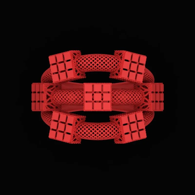 Cut Masri Ring R-T-Mesri-23 3D Model — image 2