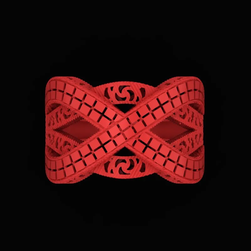 Cut Masri Ring R-T-Mesri-27 3D Model — image 2