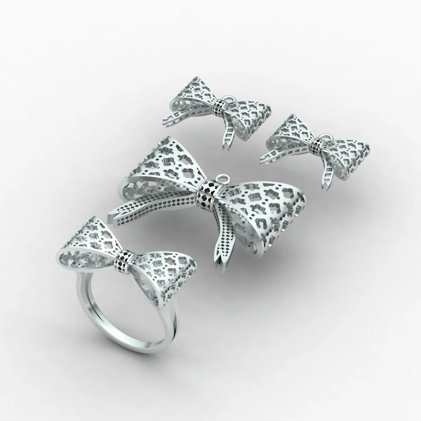 Papyvn Fyvzhn Half Set Code 01 3D Model — image 3