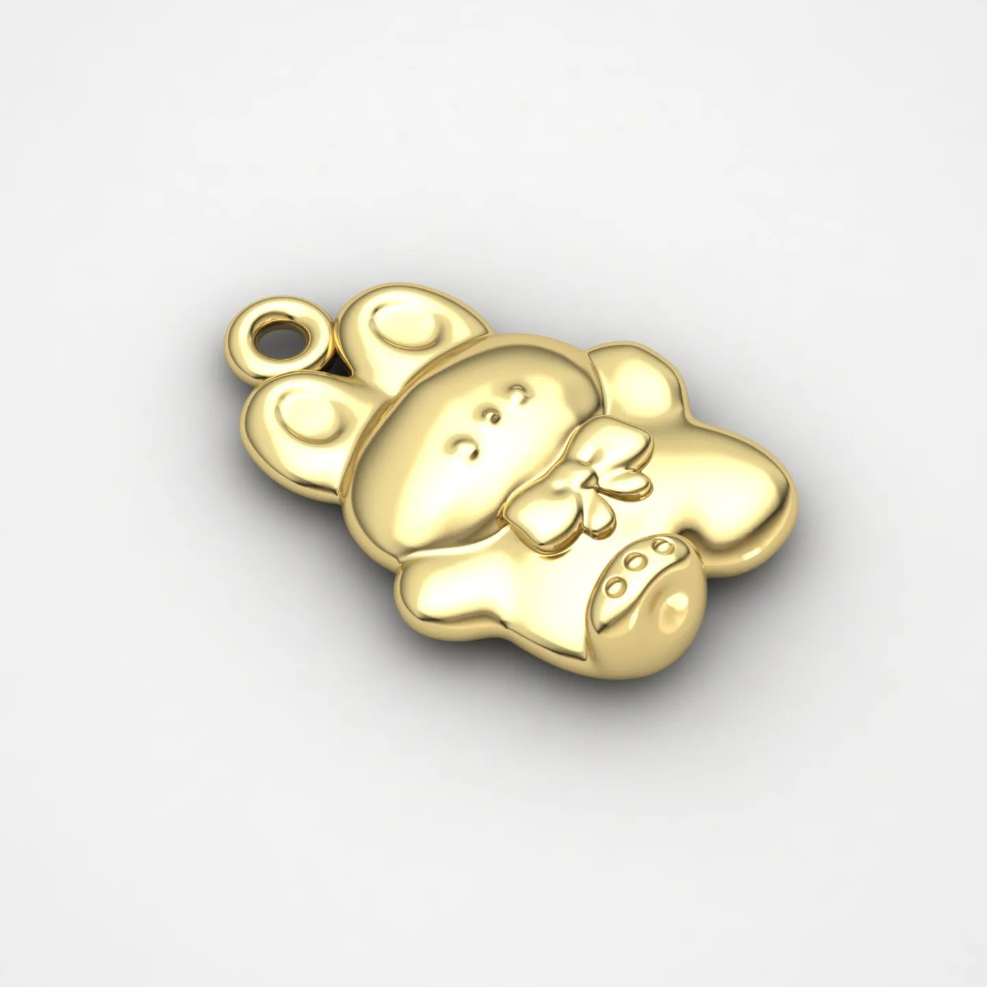 Rabbit Pendant 01 3D Model — image 15