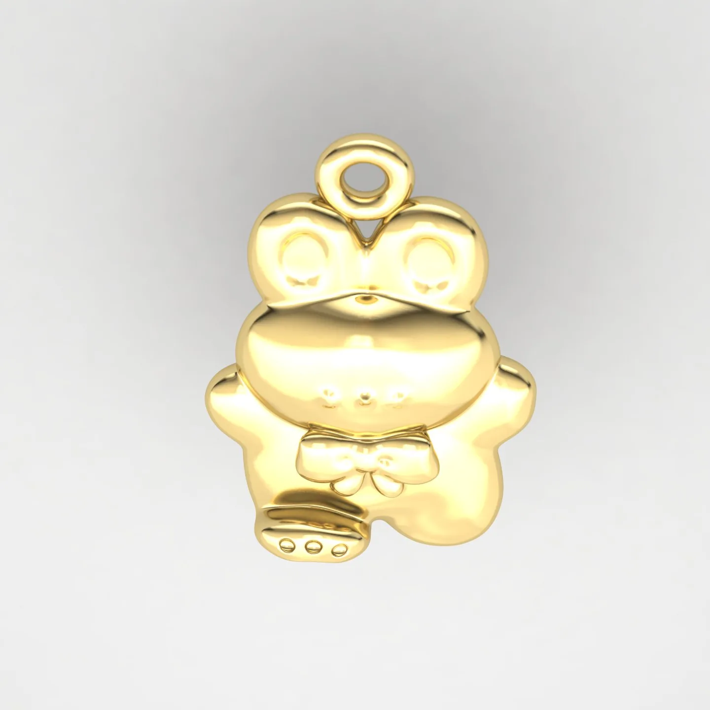 Rabbit Pendant 01 3D Model — image 12