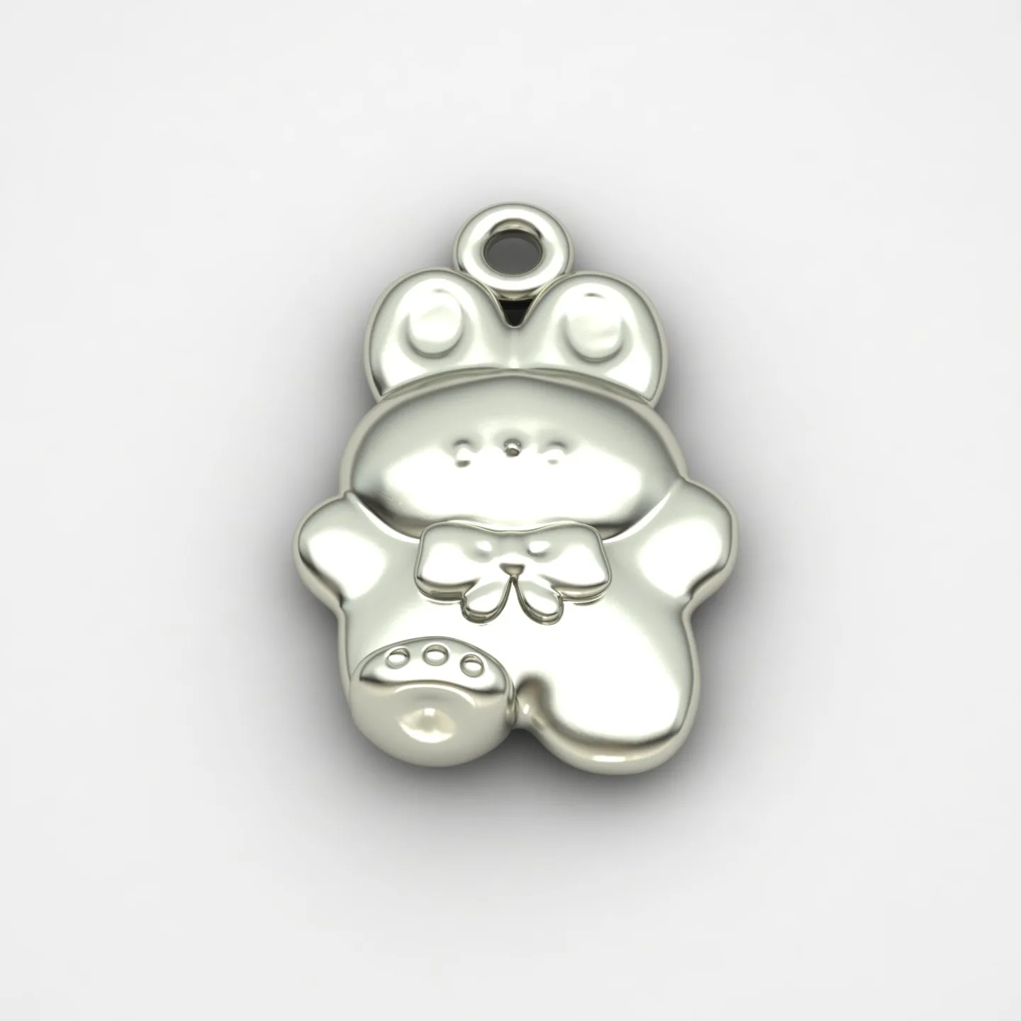 Rabbit Pendant 01 3D Model — image 8