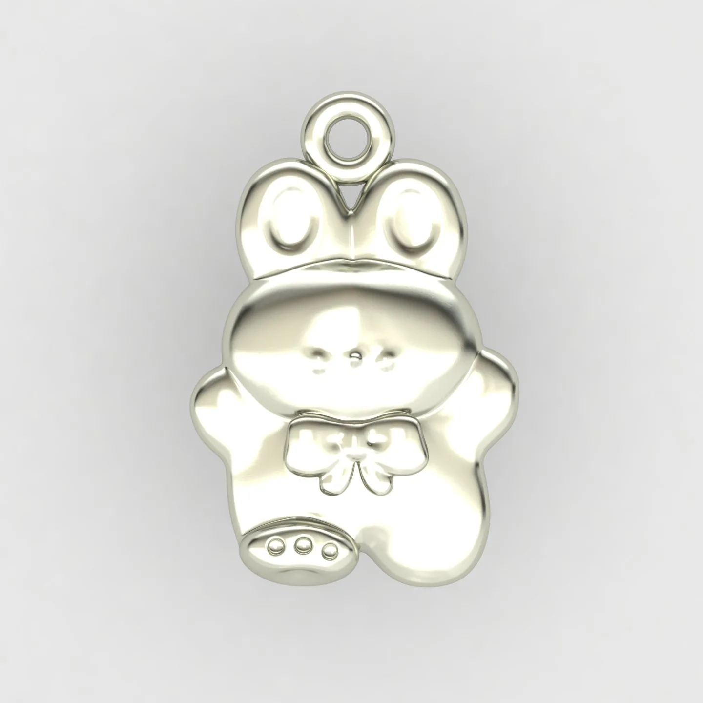 Rabbit Pendant 01 3D Model — image 11