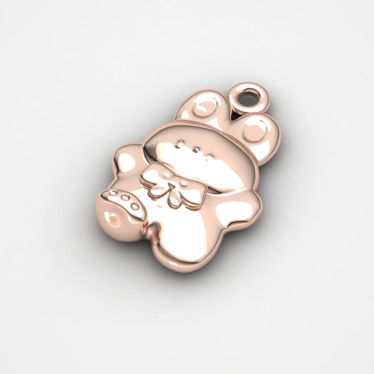 Rabbit Pendant 01 3D Model — image 6