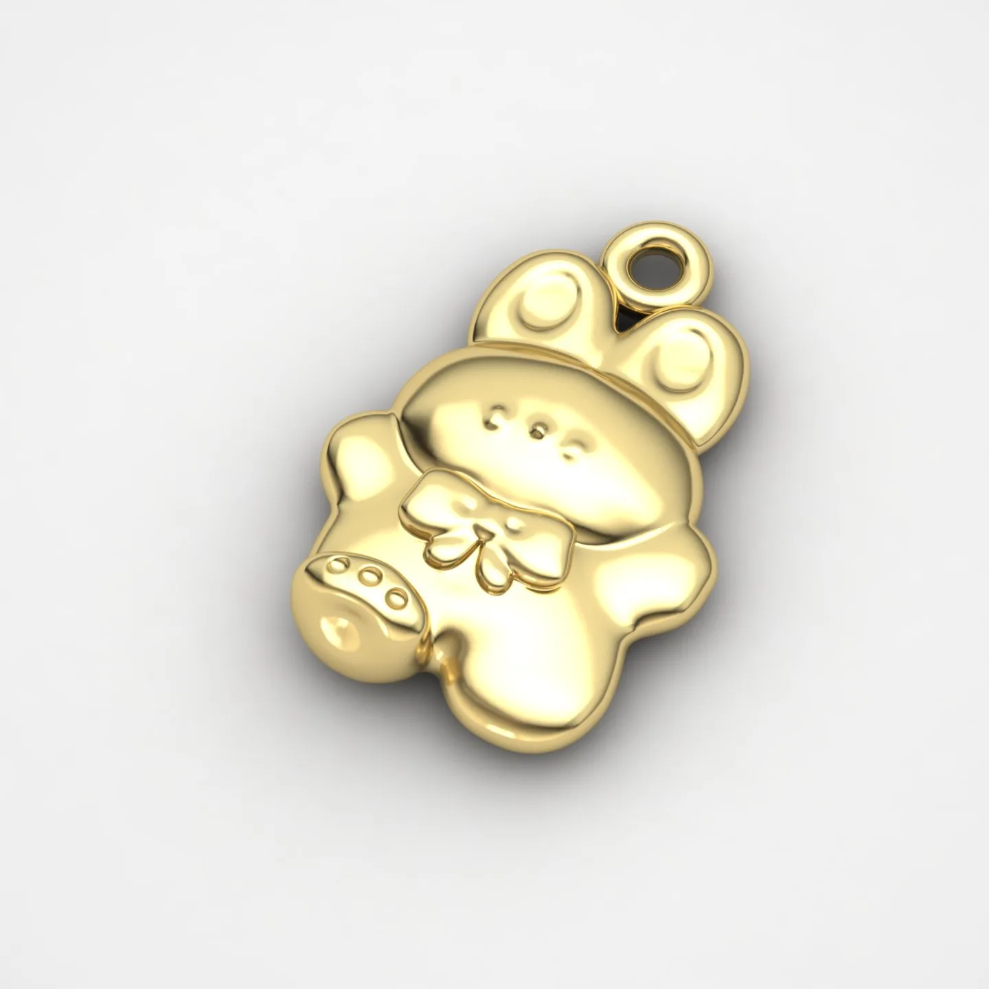 Rabbit Pendant 01 3D Model — image 16
