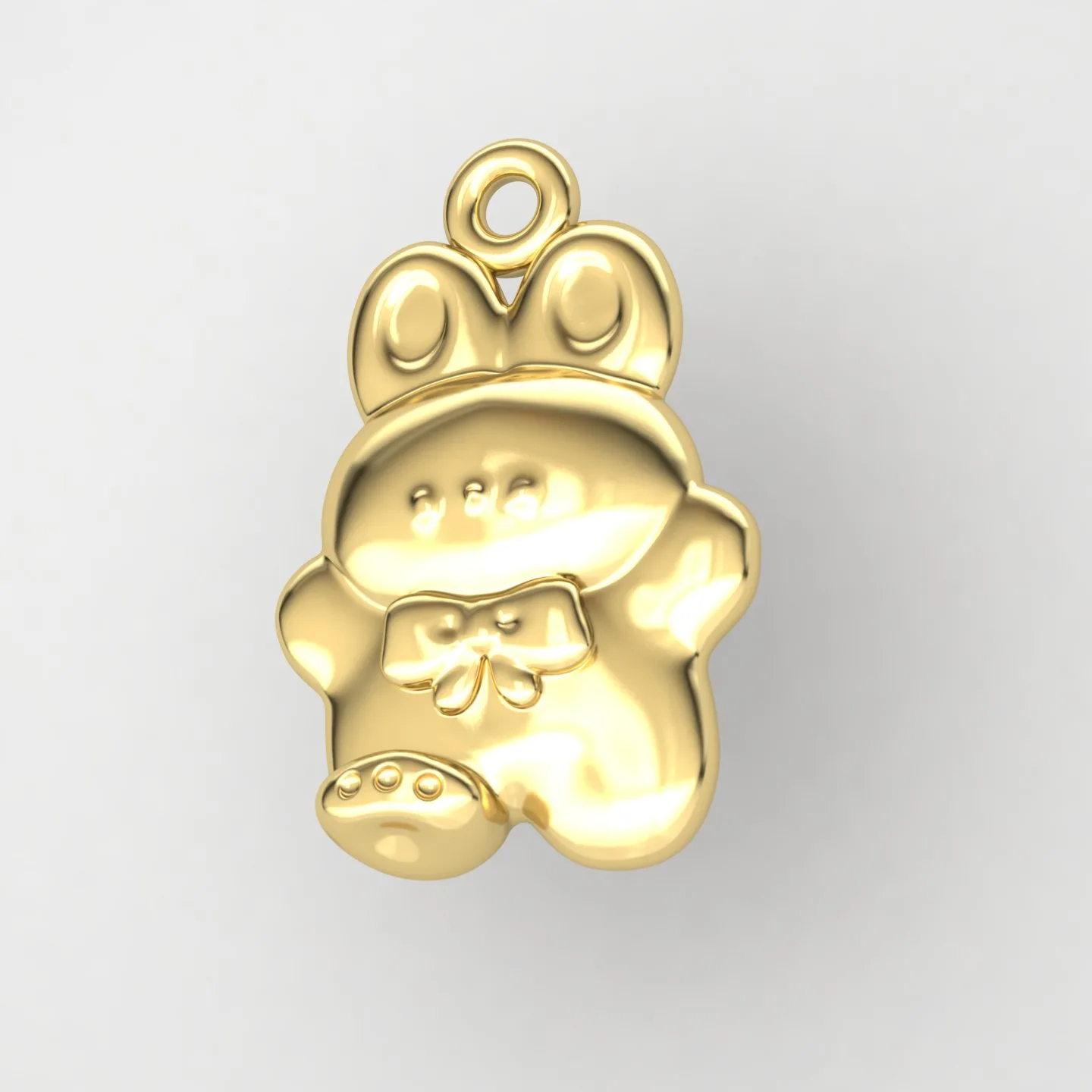 Rabbit Pendant 01 3D Model — image 13