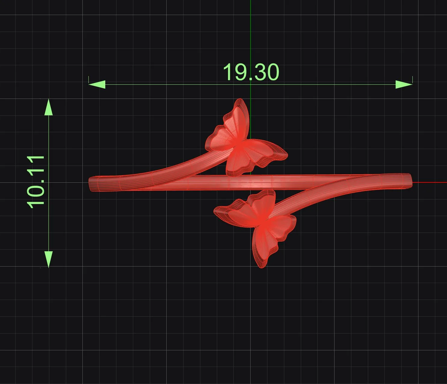 Minimal Alya Ring Code 1 3D Model — image 2