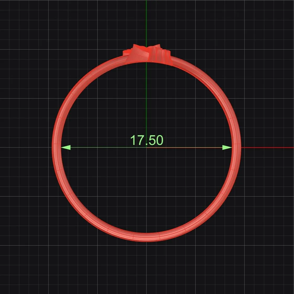 Minimal Alya Ring Code 1 3D Model — image 3