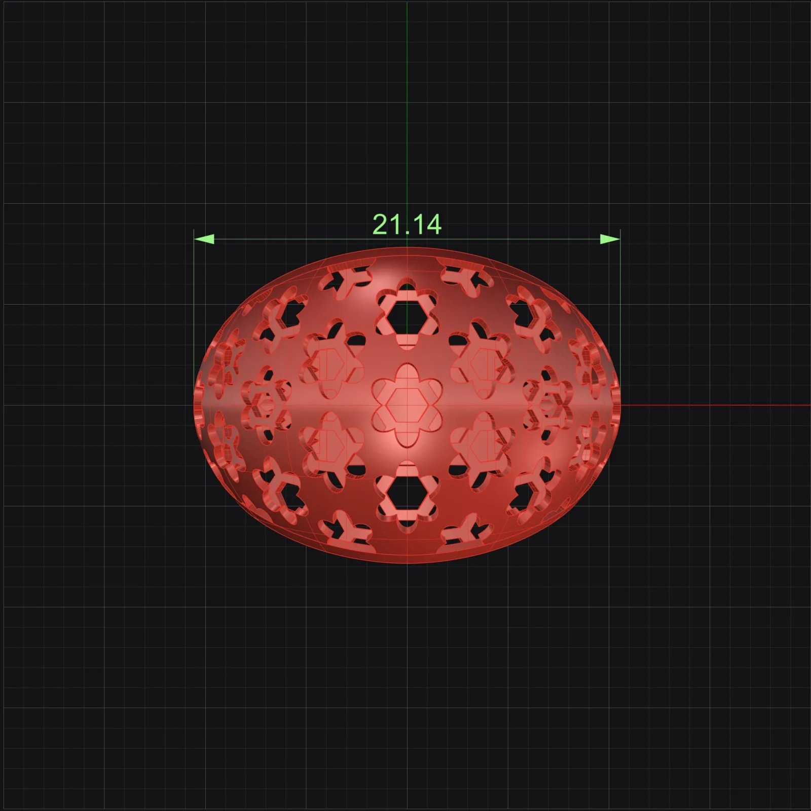 Flower Fyvzhn Kando Ring Code 1 3D Model — image 6