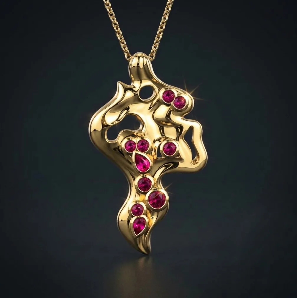 Marjan Daryayi Pendant Code 1 3D Model — image 2