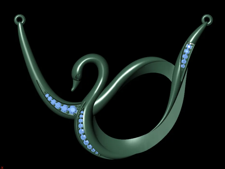 Gho Pendant 001 3D Model — image 3