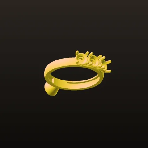 انگشتر سولیتر کد 001