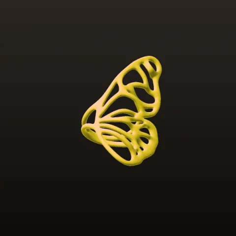 انگشتر پروانه ای