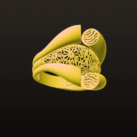 انگشتر فیوژن طرح 3