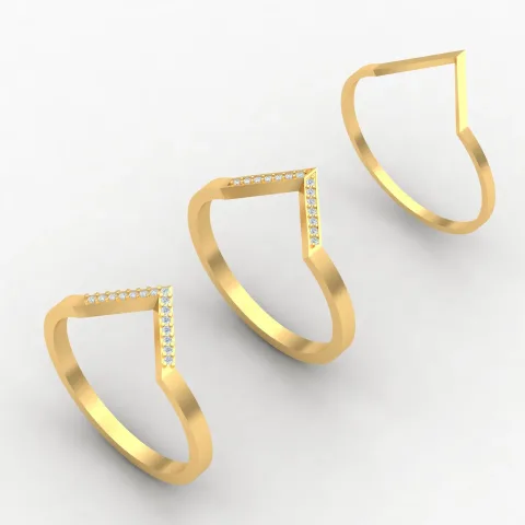 Triangle Ring 3D Model