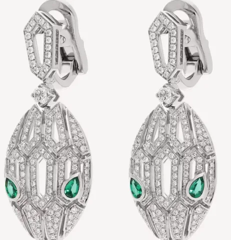 Bvlgari Snake Kalips Earrings 3D Model