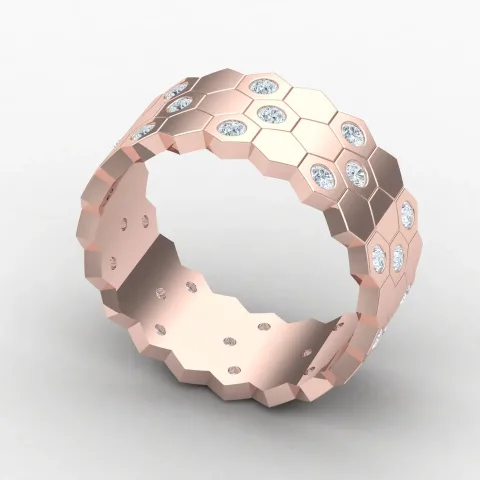 Zali Ring 6 Code 03 3D Model