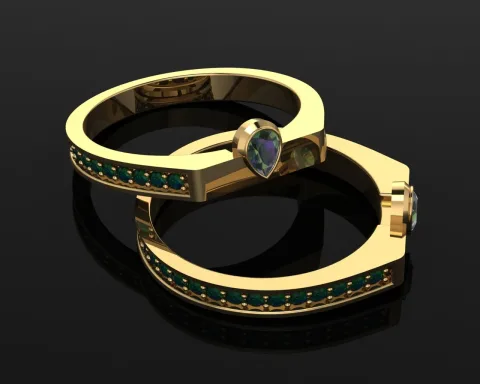 انگشتر اصیل کد 02 — تصویر ۲