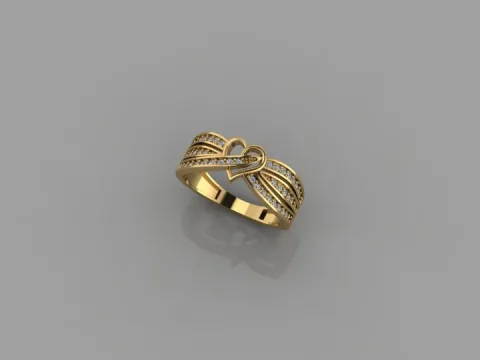انگشتر قلب 01