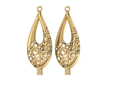 گوشواره سری کریستال طرح 18