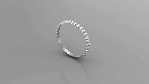 انگشتر مینیمال گوی